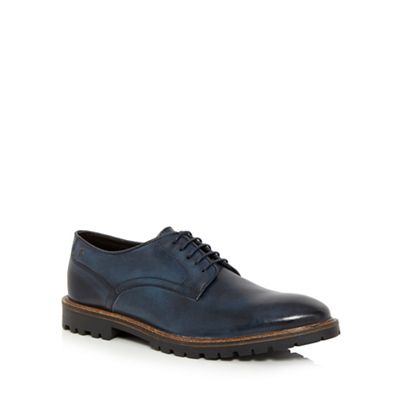 Navy 'Barrage' Derby shoes